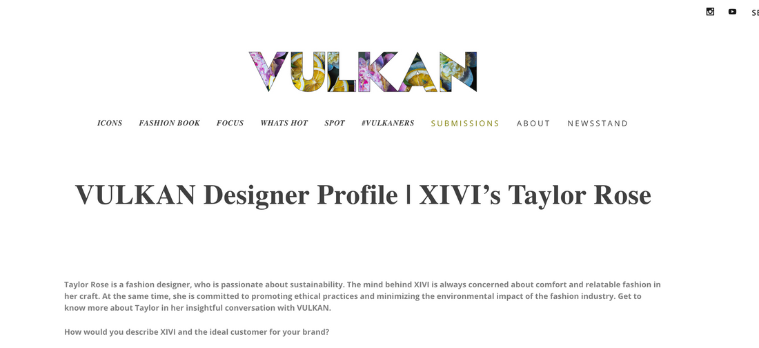VULKAN Designer Profile | XIVI’s Taylor Rose