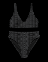 XIVI Printed Two Piece Swim Suit