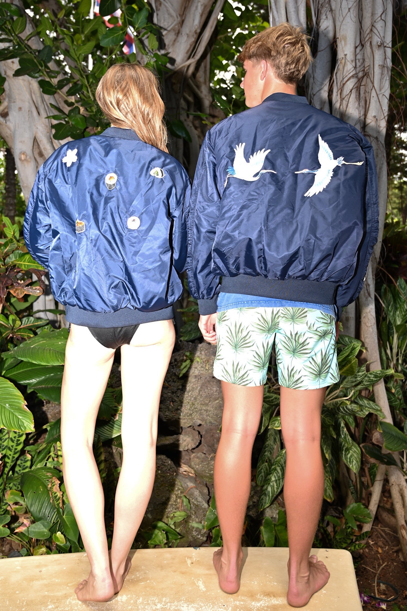 'NEXT STOP' Bomber Jacket