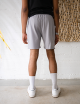 Short, Shorts, Mesh, Cotton, Sporty, Athletic, Gender Fluid, Unisex, Pockets, Cotton, Sustainable, Airy, Sporty, Snap Closures, Drawstrings, Cord Locks, Comfortable, 100% Cotton, Sustainable Fashion, Trendy, Los Angeles