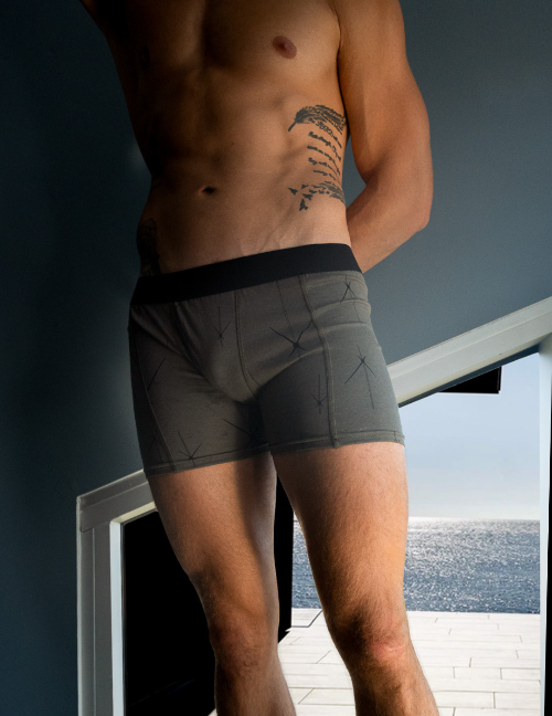 Softer Briefs, Embroidery, Boxers, Soft, Comfortable, Cozy, Eucalyptus Blend, Sustainable, Eco-Friendly, Mens, Unisex, Gender Fluid
