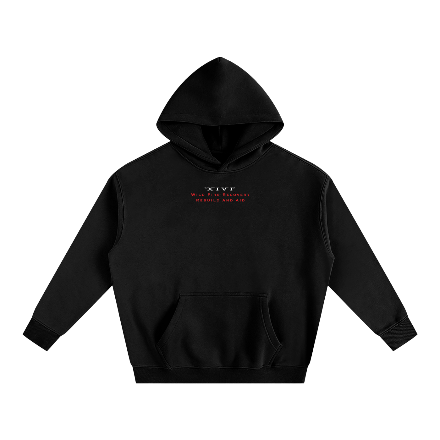 Wildfire Recovery Fund Oversize Fleeced Hoodie