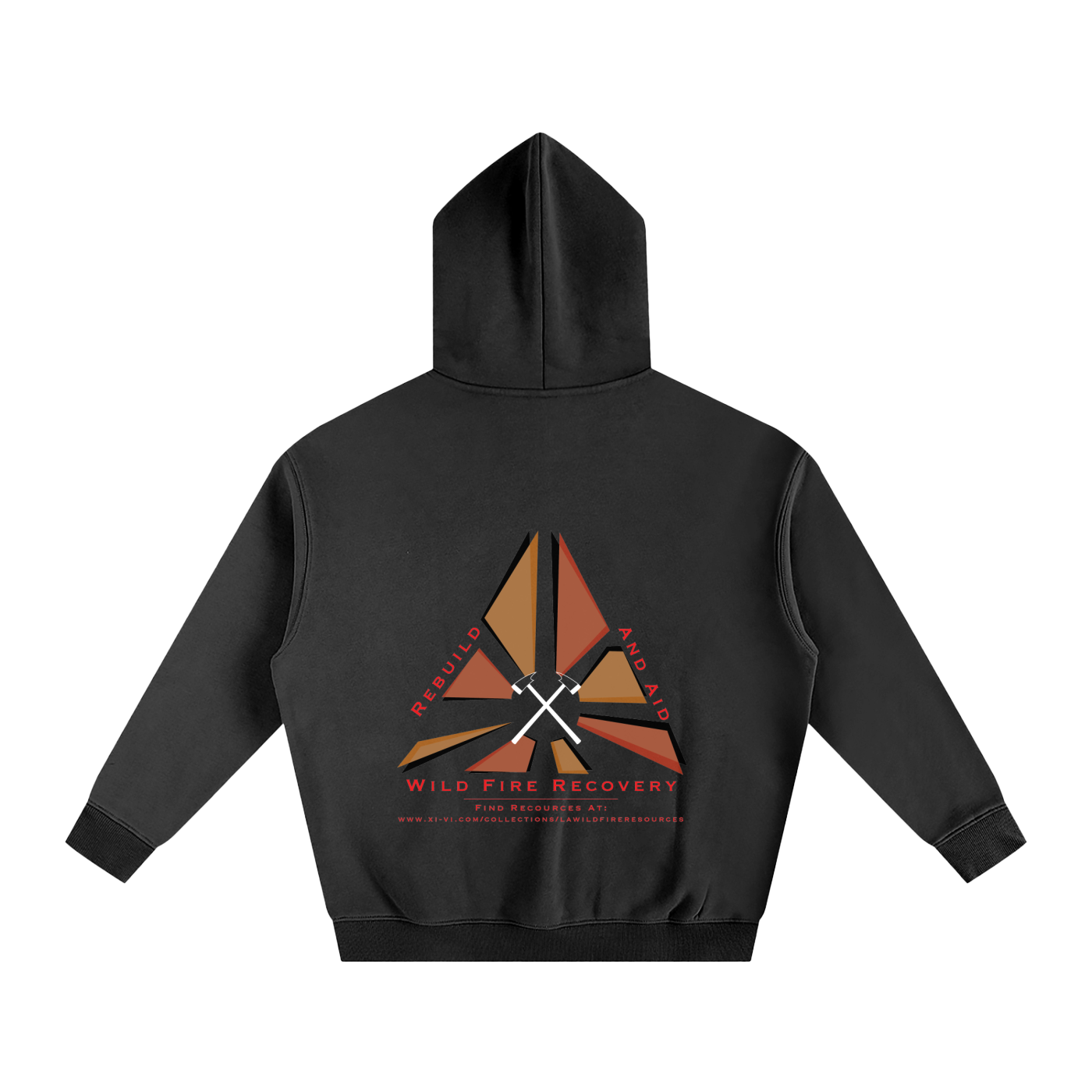 Wildfire Recovery Fund Oversize Fleeced Hoodie