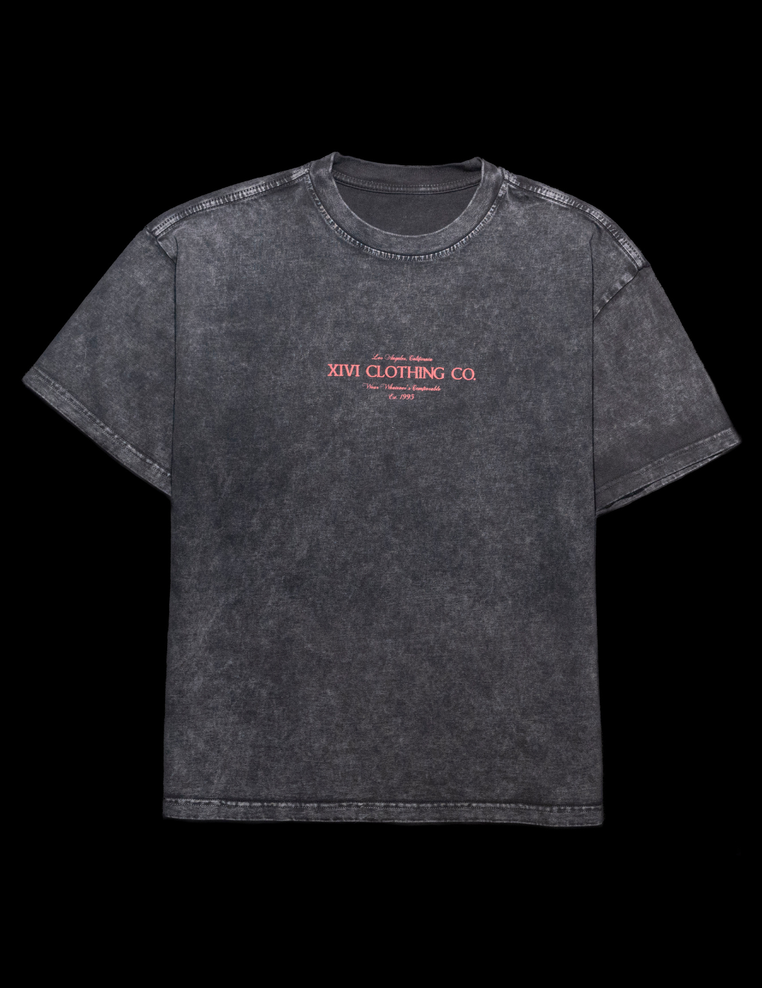 'Lost On June Street' Acid Wash T-Shirt