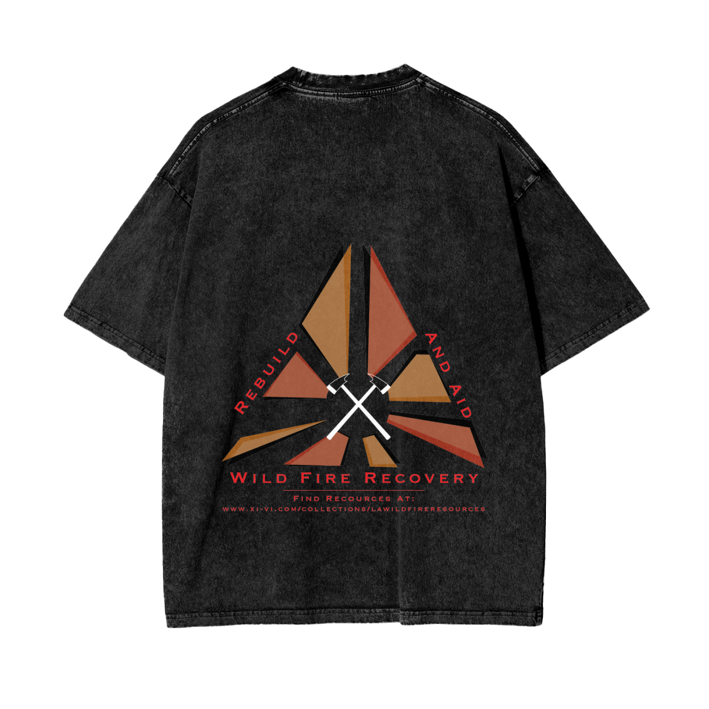 Wildfire Recovery Fund Oversized Short Sleeve T-Shirt