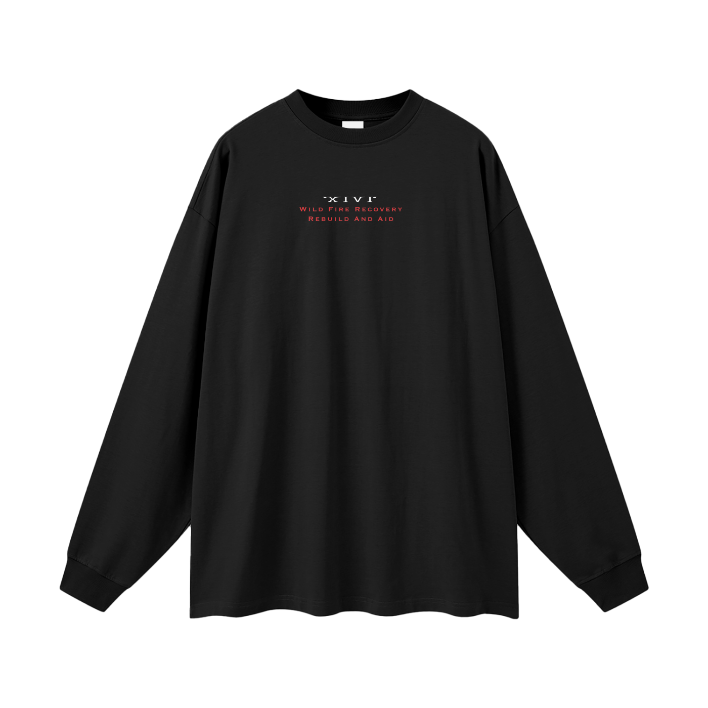 Wildfire Recovery Fund Oversized Long Sleeve T-Shirt