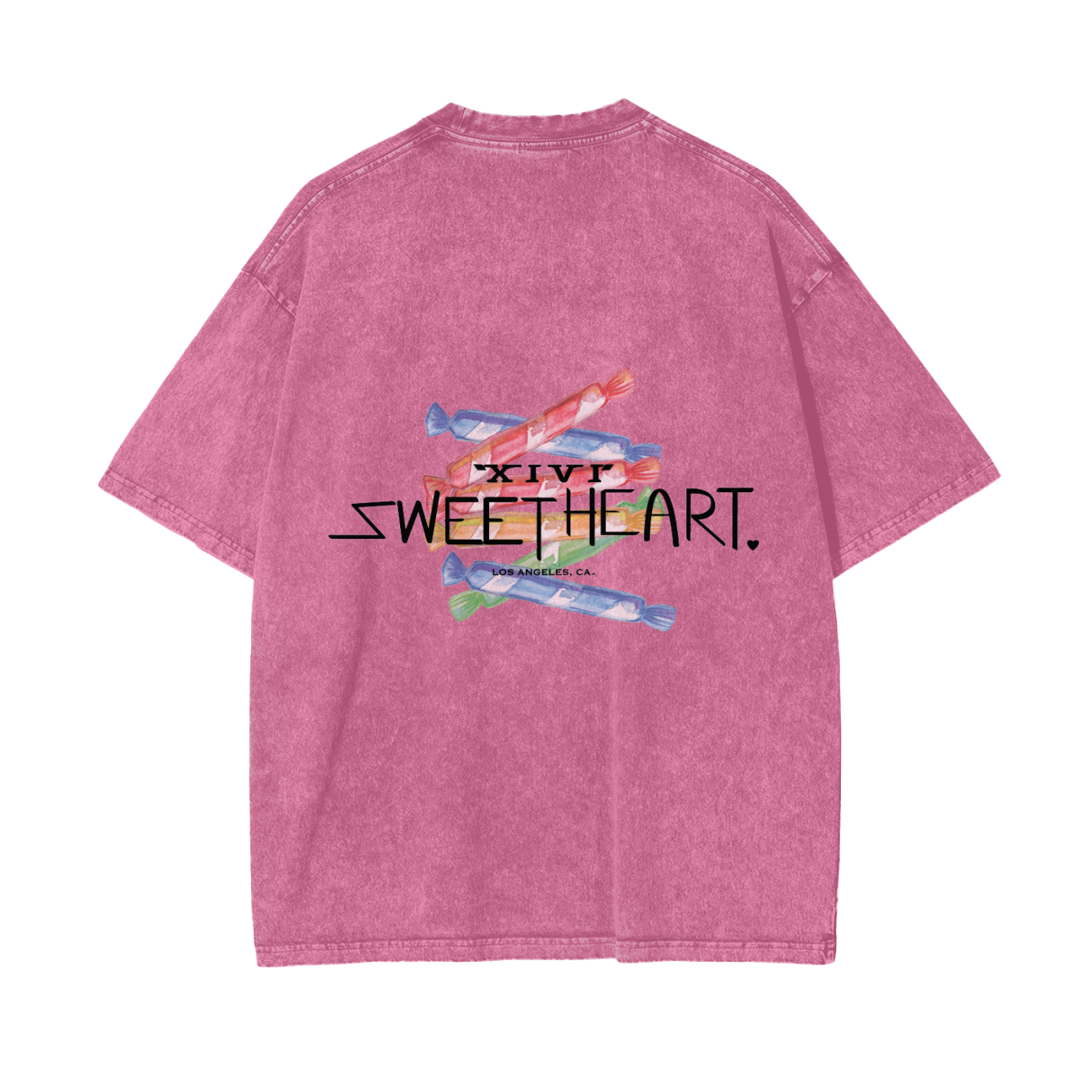 SWEETHEART x XIVI Washed Oversize T-Shirt