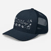 'NEXT STOP' Embroidered Trucker Hat